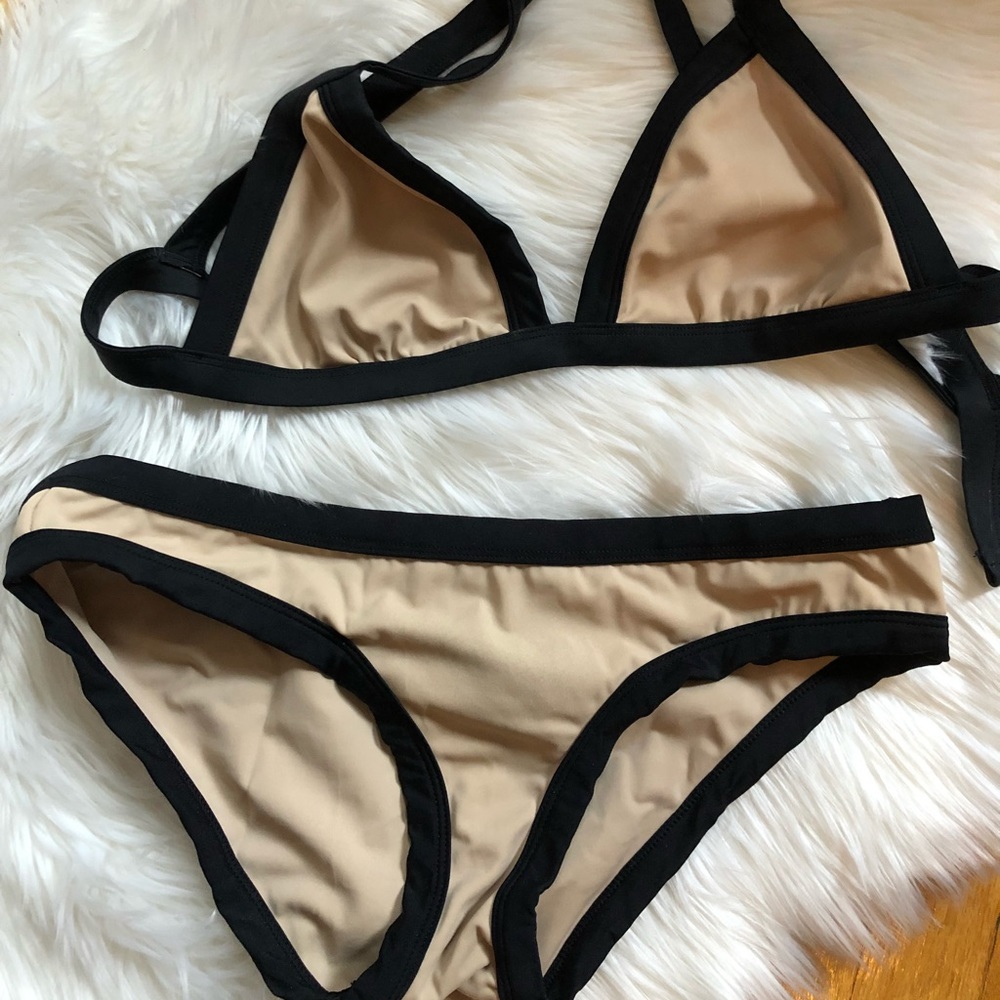 RACHEL PALLY Nude Bikini, size L